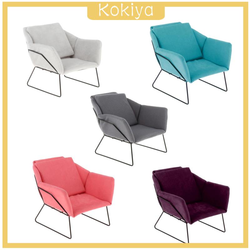 Mô Hình Ghế Sofa Màu Tím Tỉ Lệ 1 / 6 Trang Trí Nhà Búp Bê