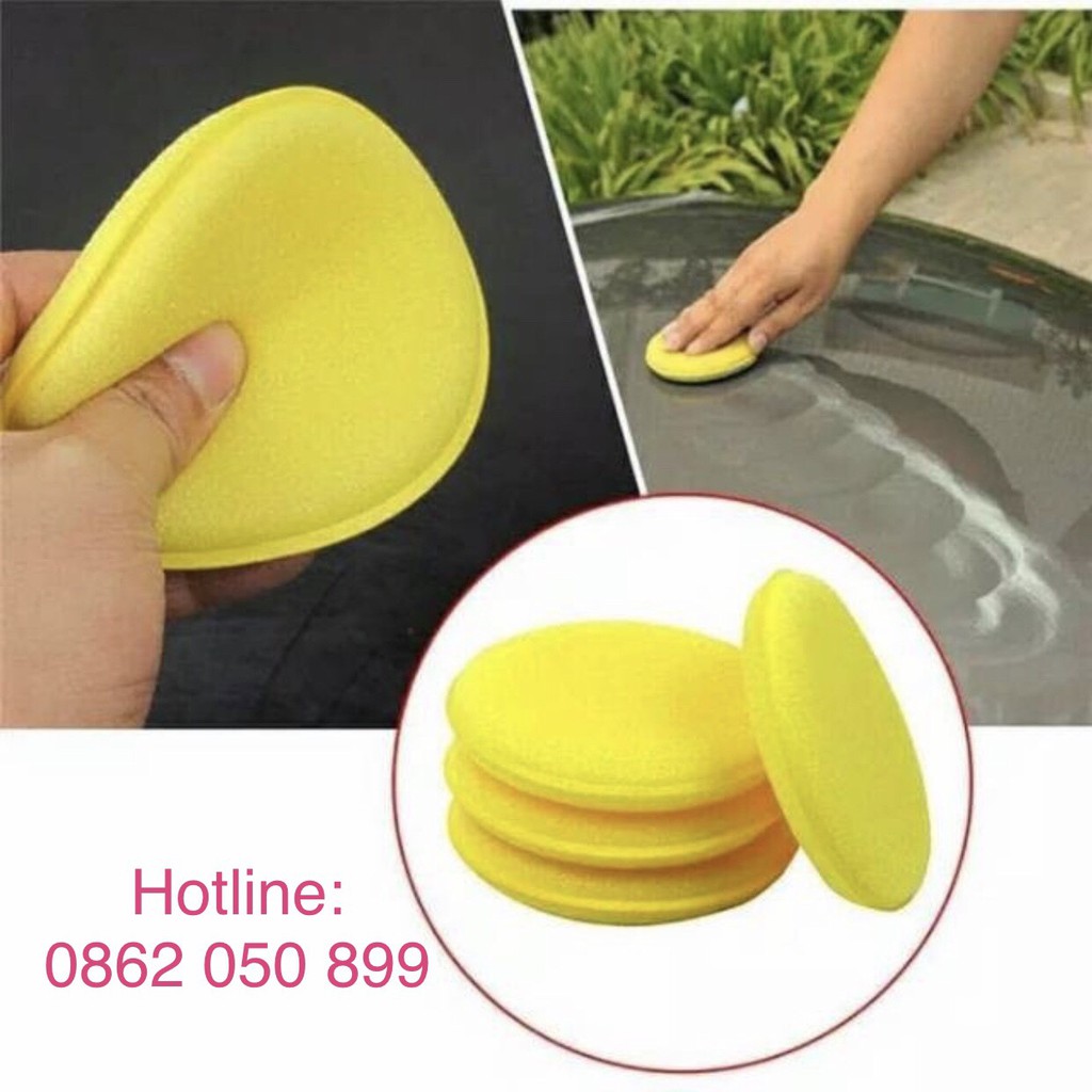 MÚT DƯỠNG NHỰA TAPLO, DA VÀ MÚT LAU WAX SƠN XE Ô TÔ