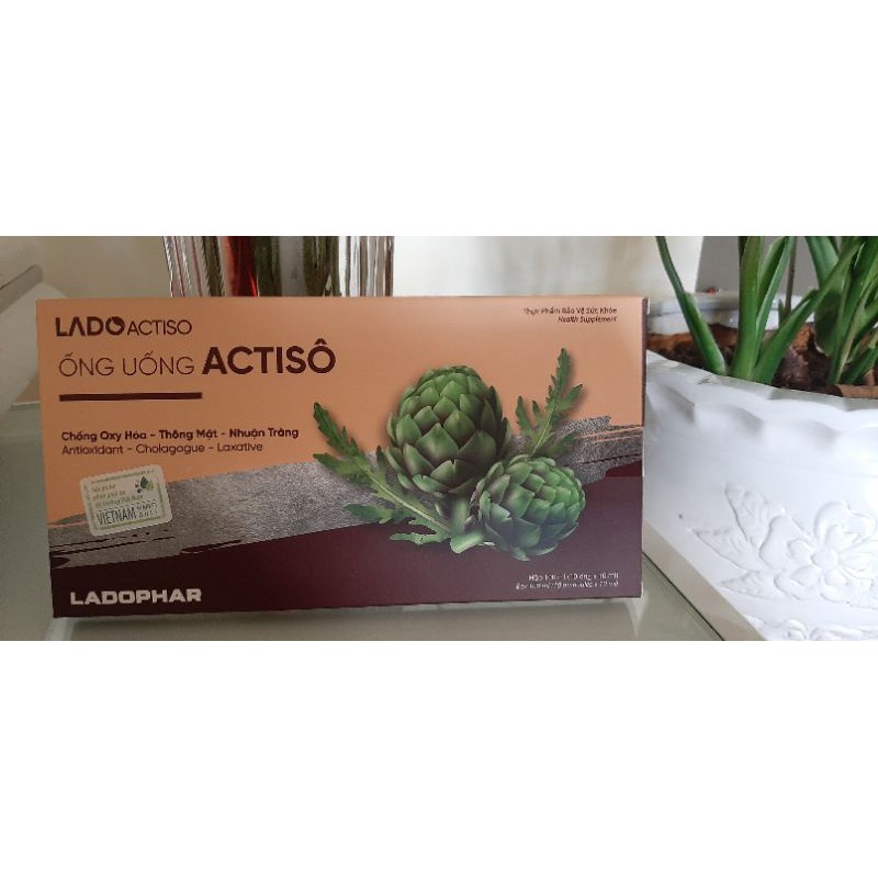 ATISO ỐNG LADOPHAR HỘP 10 ỐNG x 10ml