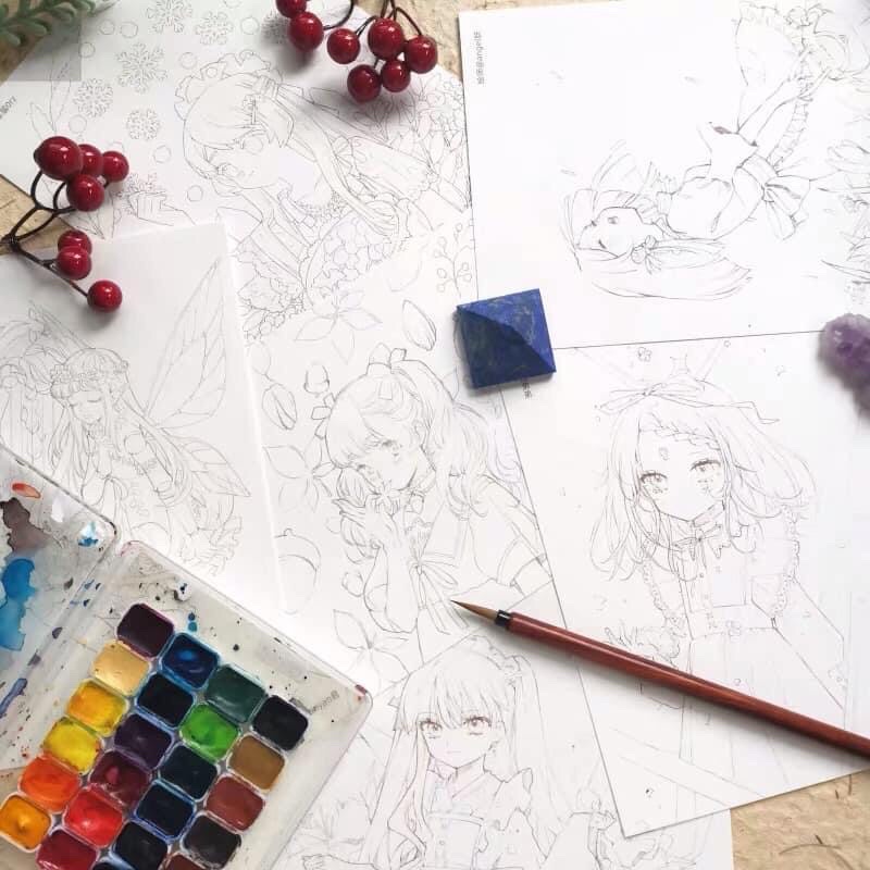 Lineart Gacha Life