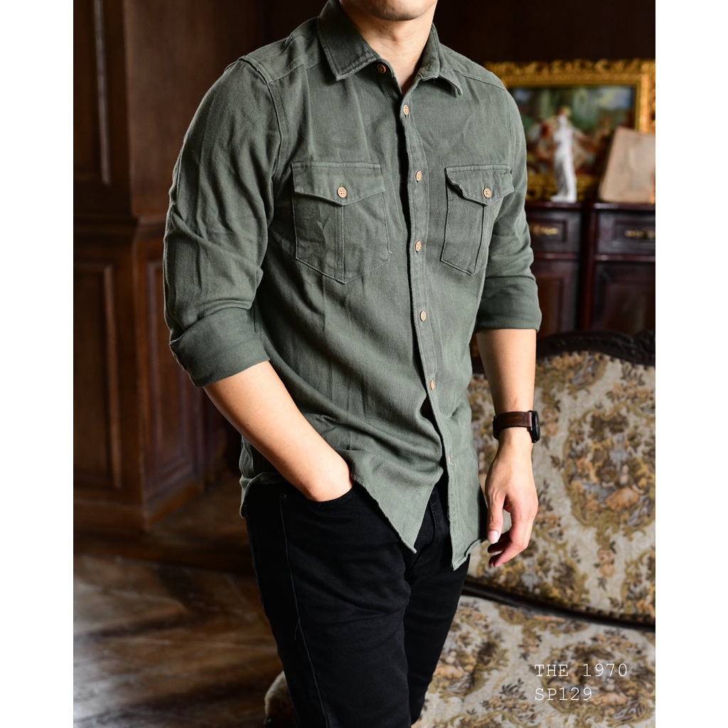 Sơ mi kaki SP129