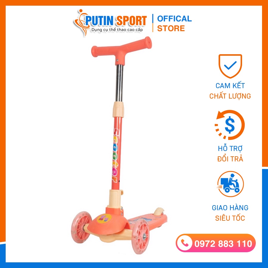 Xe Scooter Trẻ Em Centosy - HY01 & Centosy - HY02 - Xe Trượt Scooter 3 Bánh Cho Trẻ Em Có Đèn Nháy - Putin Shop