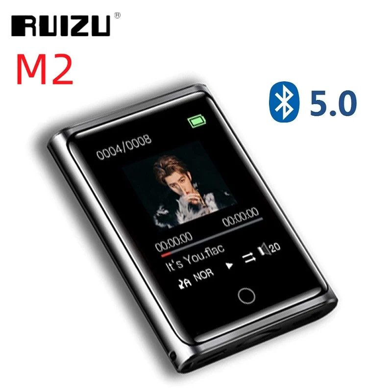 [Mã ELHACE giảm 4% đơn 300K] Máy Nghe Nhạc MP3 Màn Hình Cảm Ứng Bluetooth Ruizu M2 Bộ Nhớ Trong 8GB - Hàng Chính Hãng