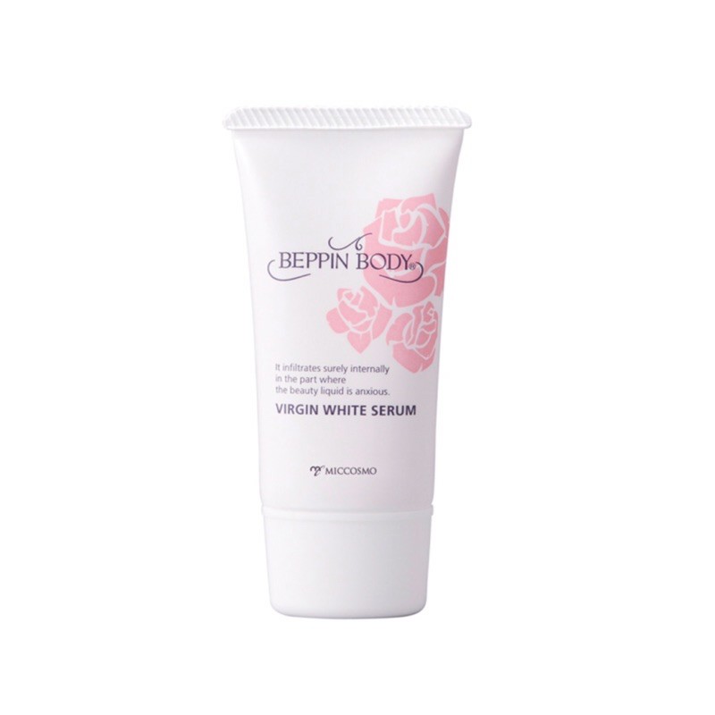 Serum làm hồng nhũ hoa và loại bỏ sạm đen vùng bikini Beppin Body Virgin White 30g Nhật Bản