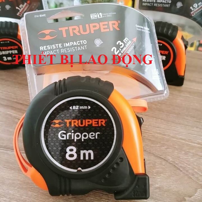 Thước cuốn thép 8m Truper - 15389