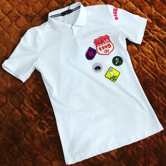 Áo phông Polo Dsquared new ss2018