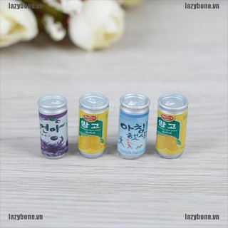 Bộ 4 bình nước trang trí nhà búp bê xinh xắn