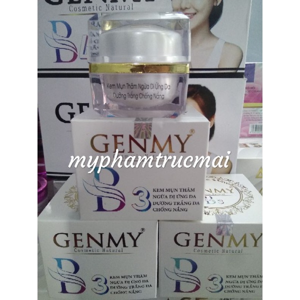 Kem genmy b3 mụn thâm trắng da 35G