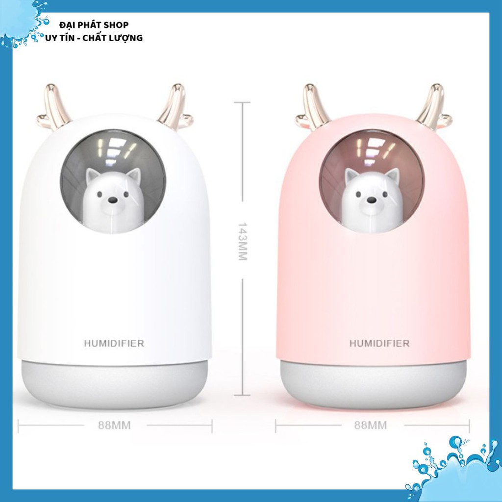 Máy phun sương mini Humidifier M106, dung tích 300ml, nhỏ gọn và đáng yêu