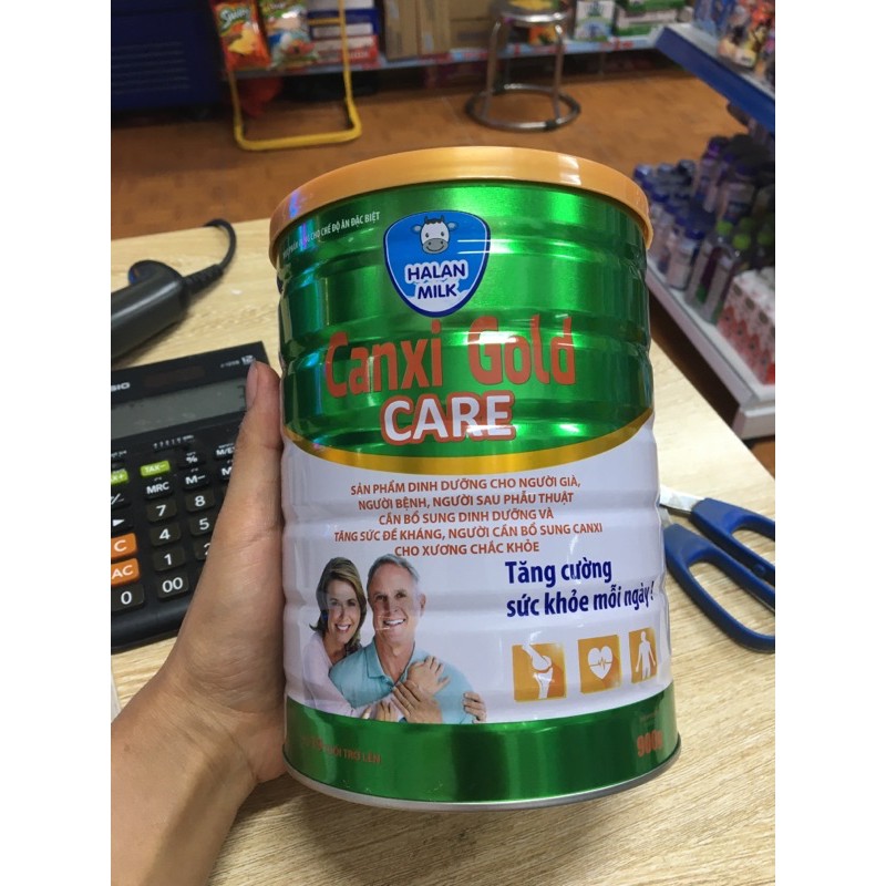 TD1215 Sữa CANXI GOLD CARE Halanmilk 900g