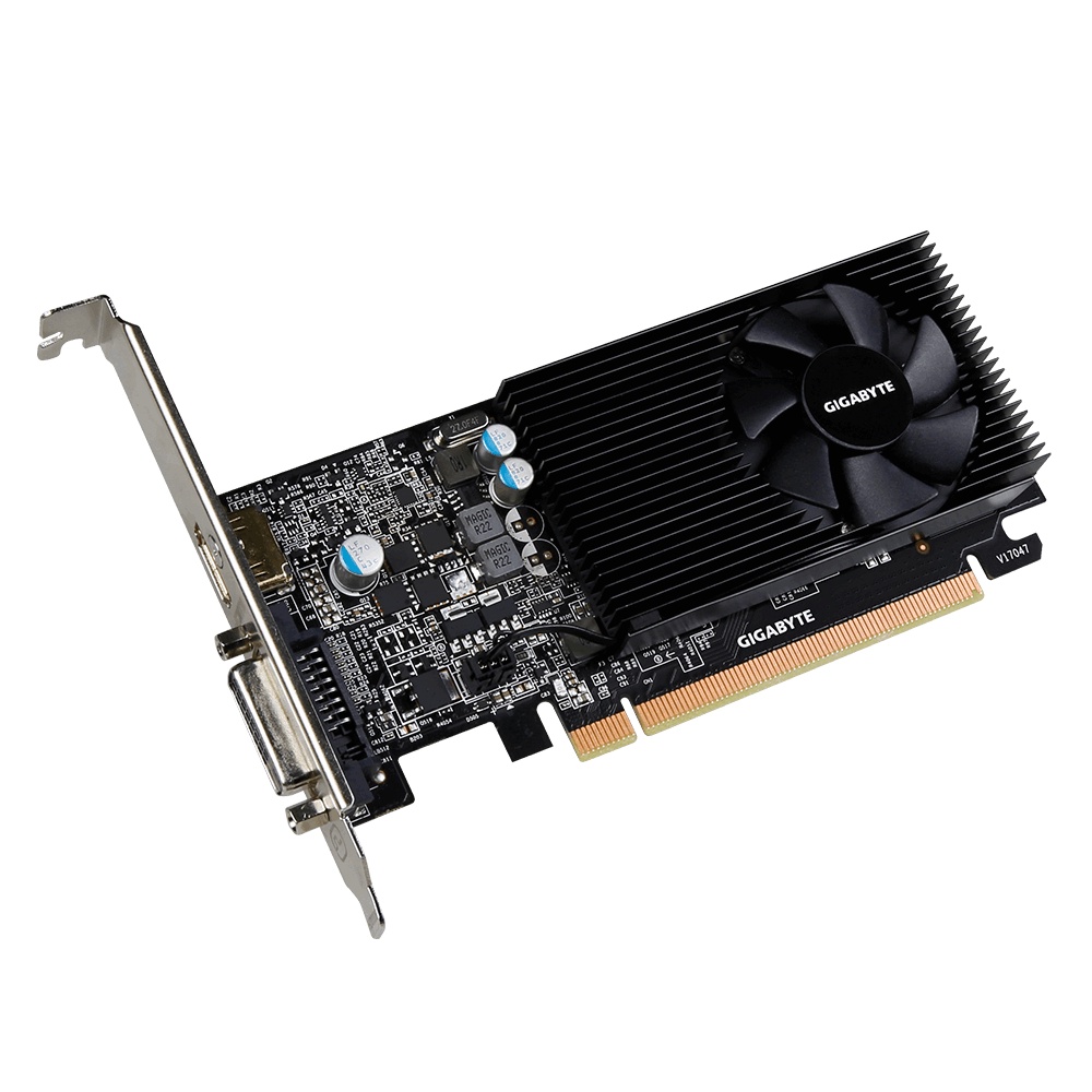 Card màn hình GIGABYTE GT 1030 Low Profile 2GBGVN1030D5 Hàng Chính Hãng