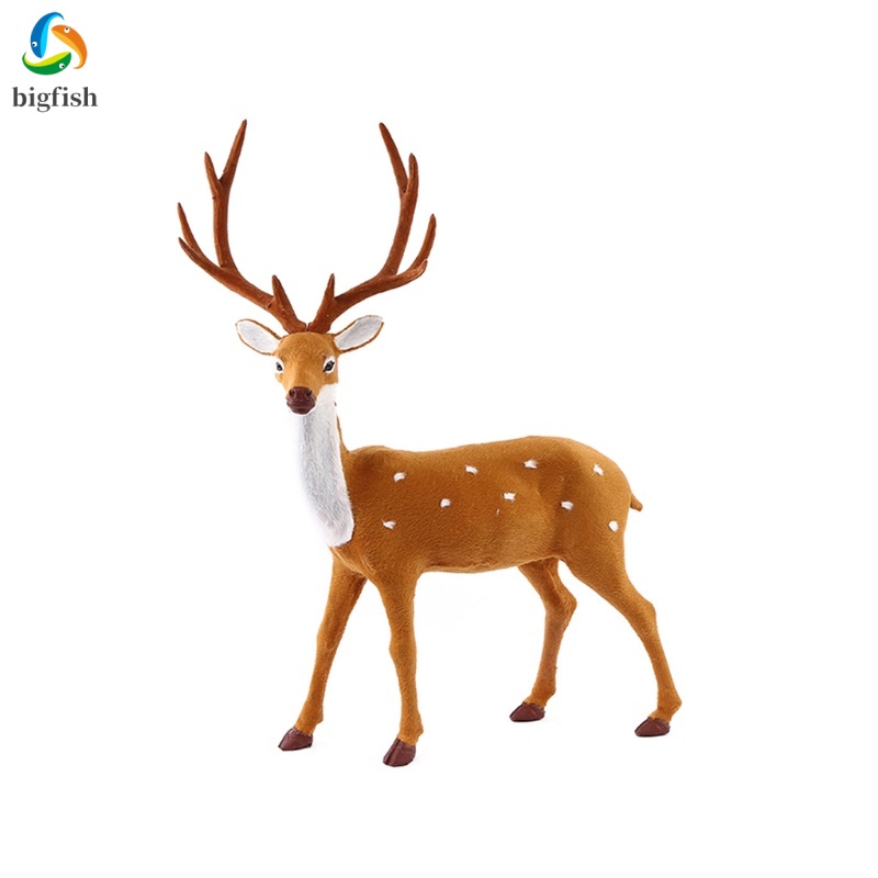 Tuần Lộc Nhồi Bông Trang Trí Giáng Sinh 15 / 20 / 25 / 30 / 35cm