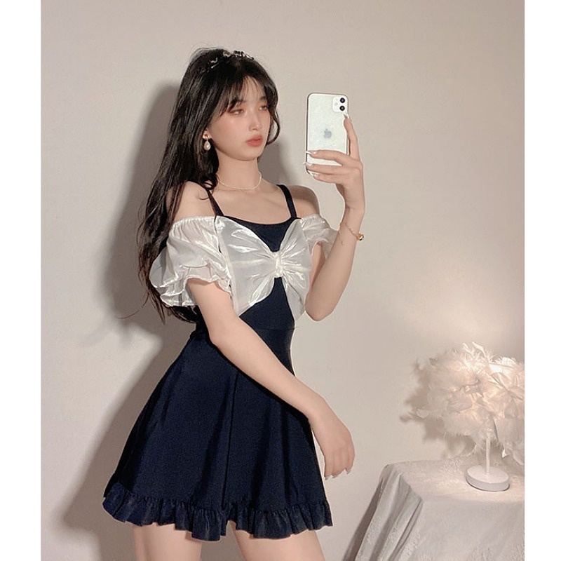 One Đồ Bơi Một Mảnh Phong Cách Nhật Bản Đáng Yêu Cho Nữ