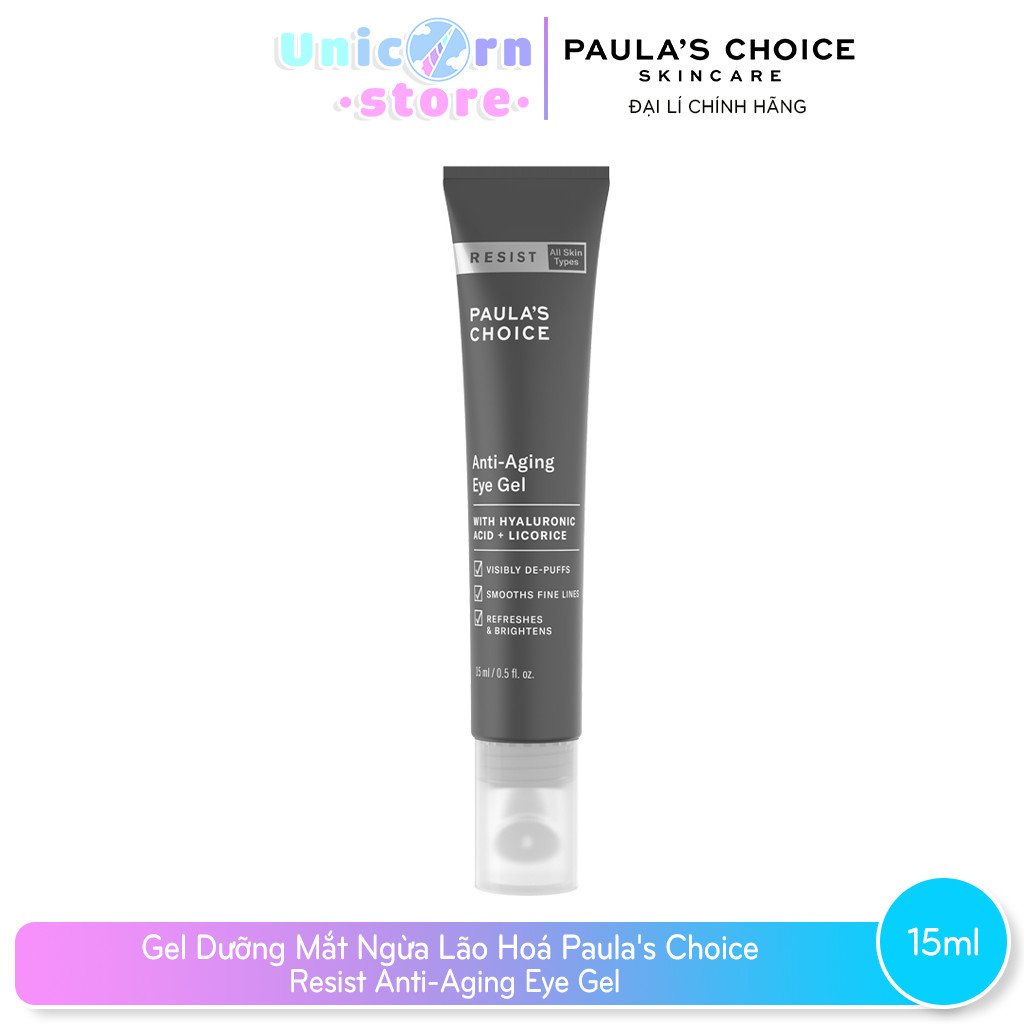 Gel Dưỡng Mắt Ngừa Lão Hoá Paula's Choice Resist Anti-Aging Eye Gel 15ml