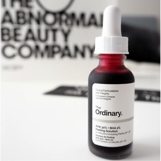 Peel Da Tẩy Da Chết Hóa Học The Ordinary AHA 30% + BHA 2% Peeling Solution 30ml