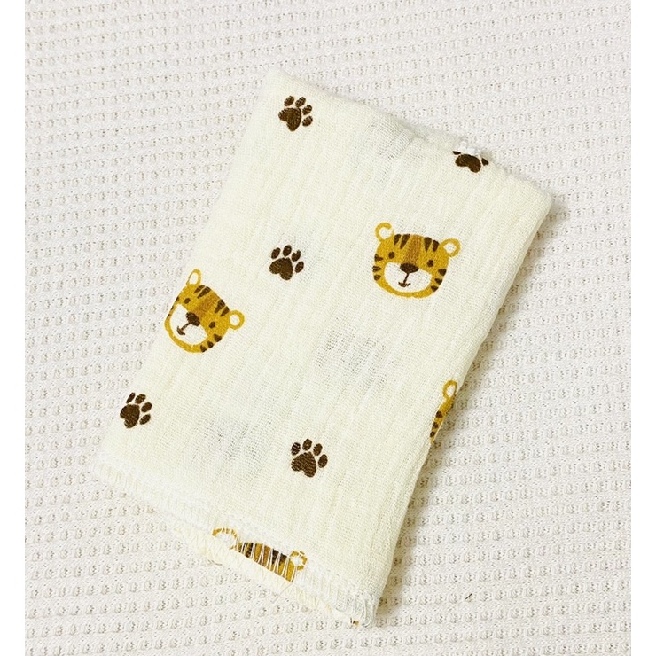 Khăn sữa xô Muslin organic cao cấp , mềm mại , thấm hút tốt cho bé