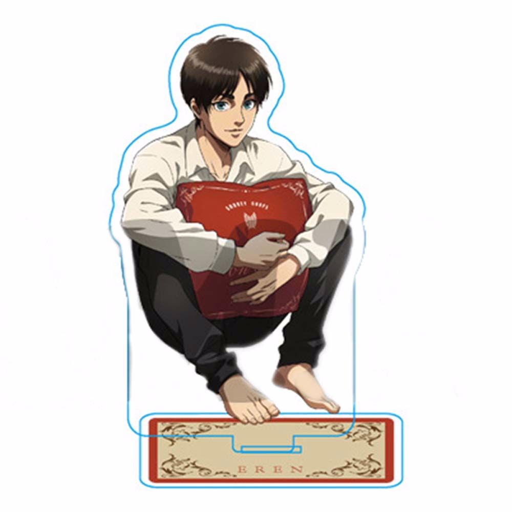 Thẻ nhựa mô hình nhân vật Levi Ackerman Shingeki No Kyojin hoạt hình Attack On Titan nhiều mẫu tùy chọn