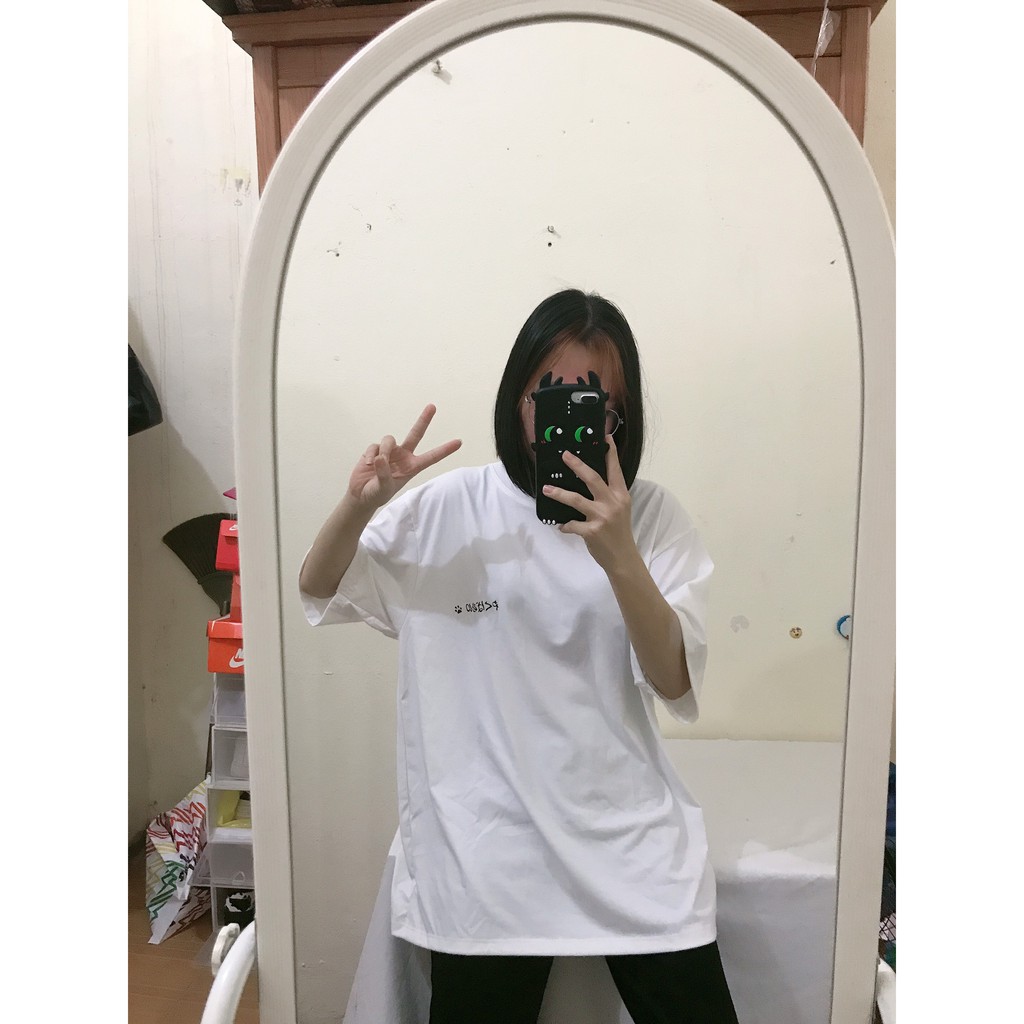 Áo thun tay lỡ Unisex form rộng, áo phông nam nữ chất liệu Cotton 4 sợi co dãn - Yan | BigBuy360 - bigbuy360.vn