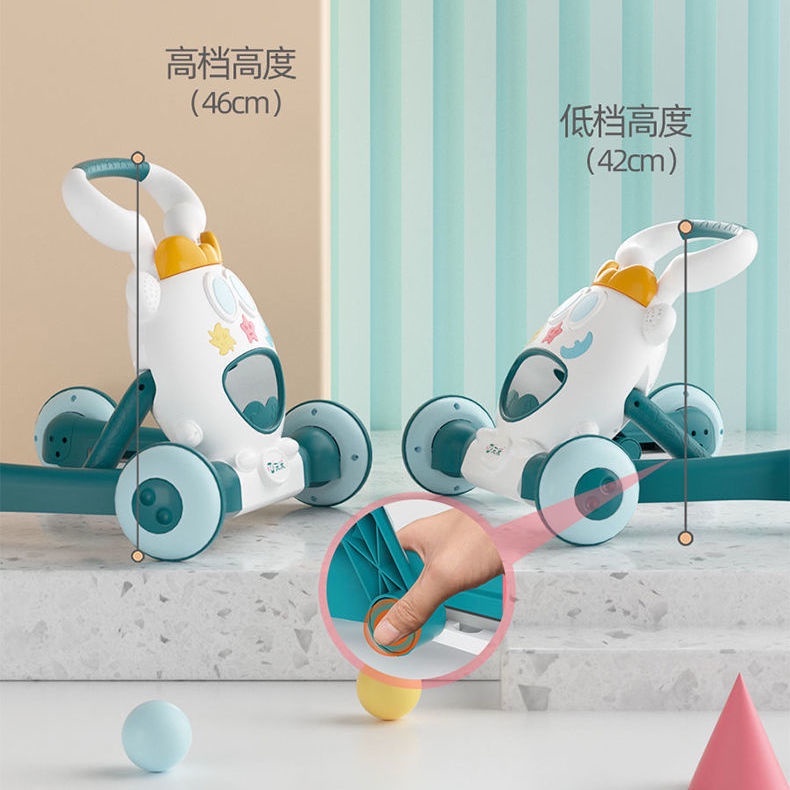 Xe tập đi cho bé ,xe đẩy cho bé tập đi chống lật đa năng có trò chơi có nhạc.