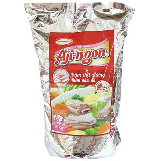 Hạt nêm Aji-Ngon Ngon đậm đà ngọt tự nhiên gói 2kg