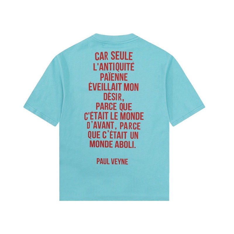 Áo Thun Tay Ngắn Cổ Tròn In Chữ logo Thời Trang Dành Cho Nam Và Nữ size S-5X