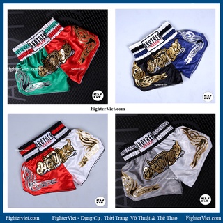 Quần muay thái another boxer chất liệu satin cao cấp muay thai short sang trọng 2021