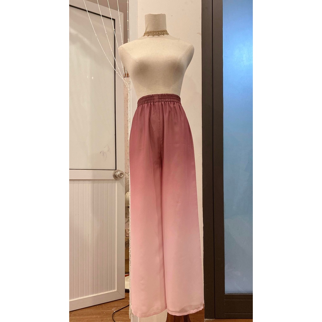 [CÓ SẴN nhiều màu] Quần chiffon ống rộng tập nhảy, múa cổ điển, tập yoga ống rộng 2 lớp cho người lớn