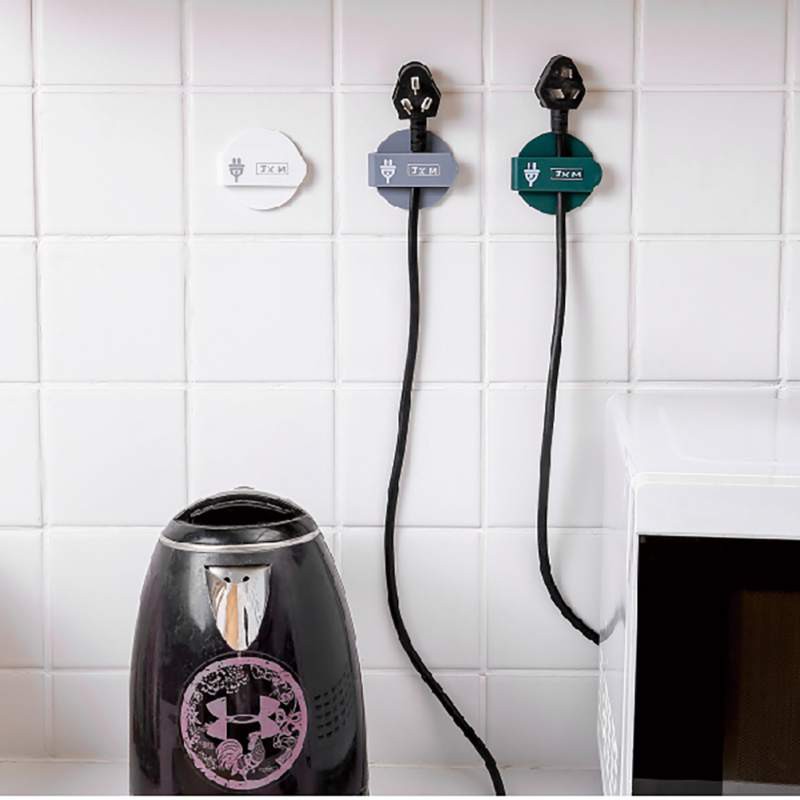 Set 3 Móc Treo Phích Cắm Điện Gắn Tường Đa Năng