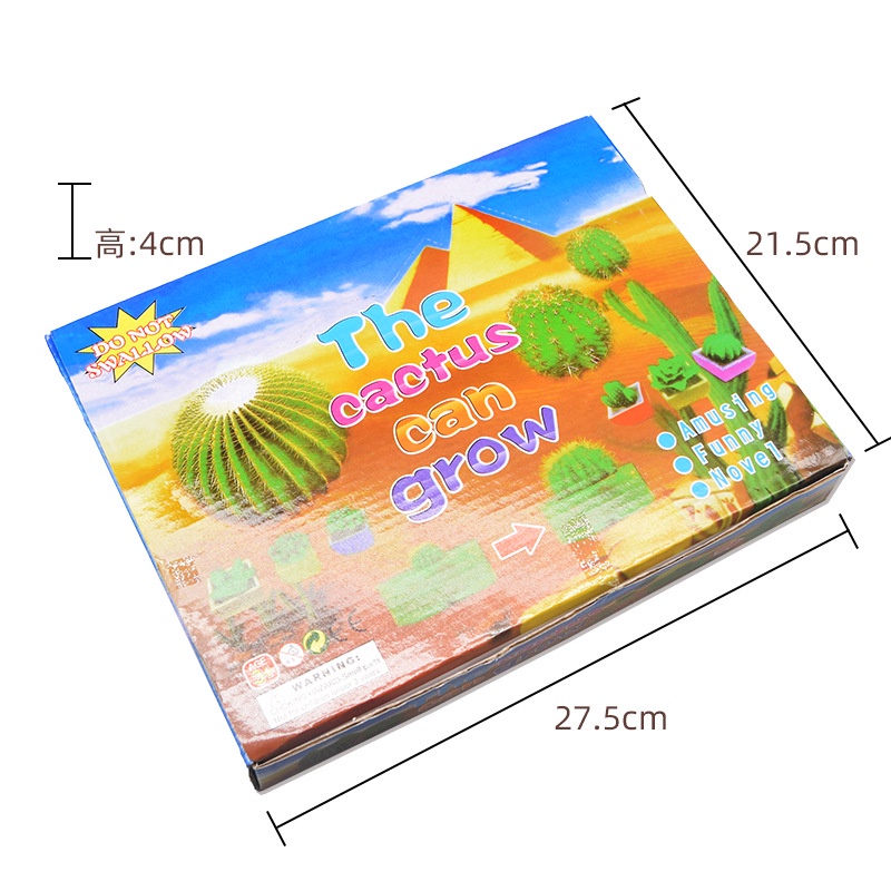 1 Chậu Cây Xương Rồng Đồ Chơi Bằng Nhựa