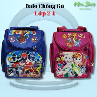 Balo chống gù tiểu học cho bé trai bé gái từ lớp 2-5 35 x 25 x 9 cm