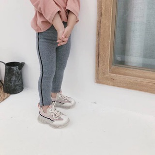 Quần legging sọc