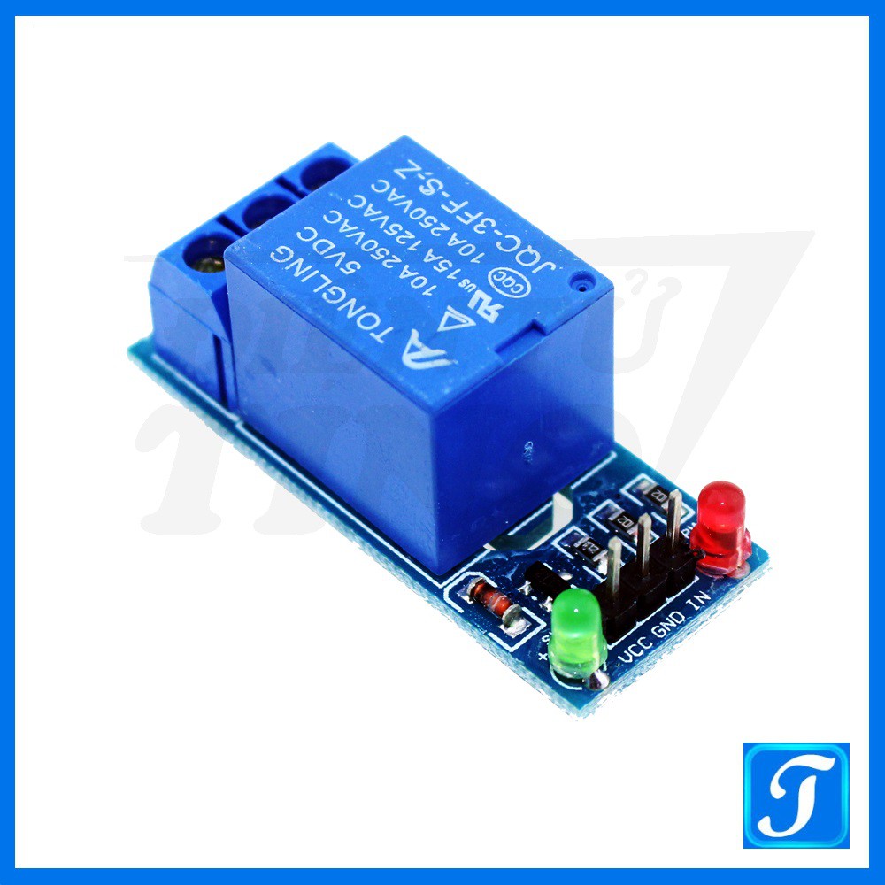 Module relay 1 kênh 5V 220V 10A đóng cắt thiết bị điện