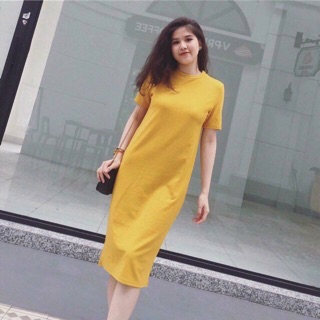 Váy suông dáng dài