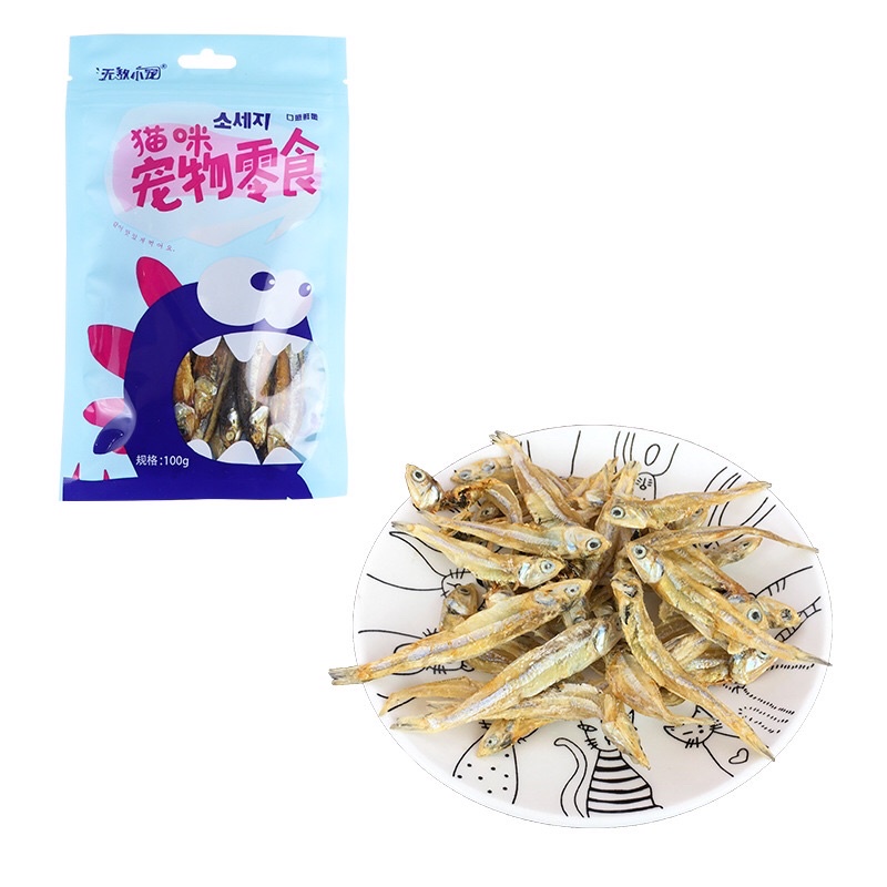 CÁ SẤY KHÔ ĐỒ ĂN VẶT CHO THÚ CƯNG LOẠI KHỦNG LONG MÀU XANH