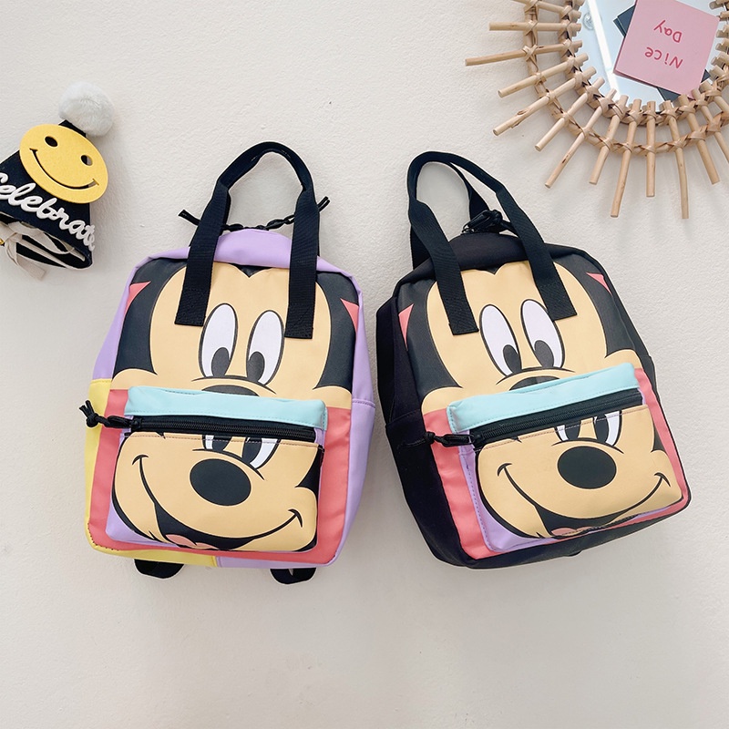 DISNEY Ba Lô Hình Chuột Mickey / Vịt Donald Dễ Thương Cho Bé