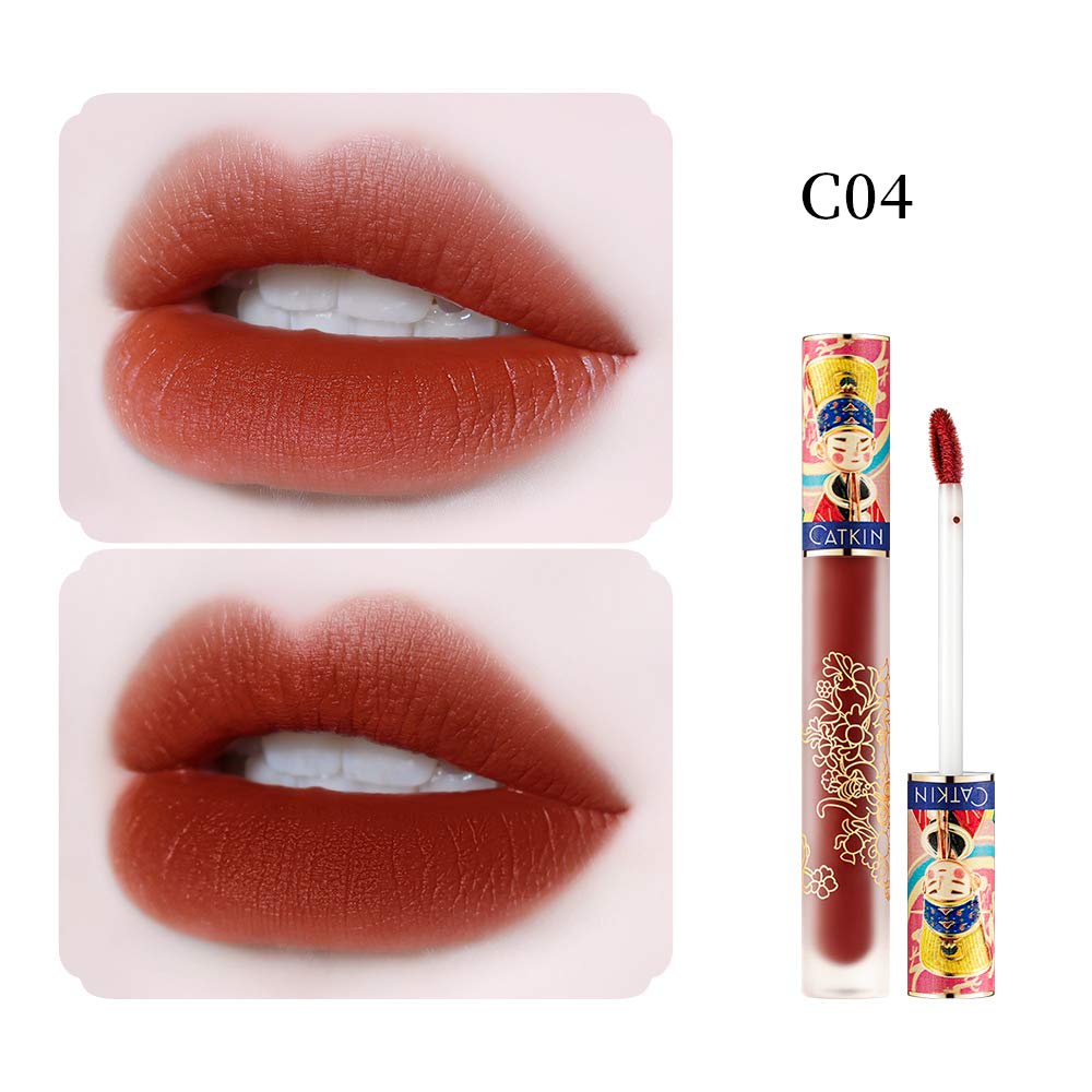 Son kem lì trang điểm Catkin dưỡng ẩm mềm mịn chống thấm nước lâu trôi cao cấp 1.8g