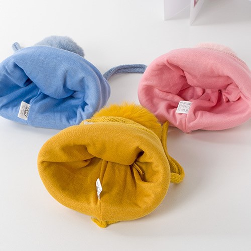 Mũ len quả bông dễ thương cho bé 2-6 tuổi_M37
