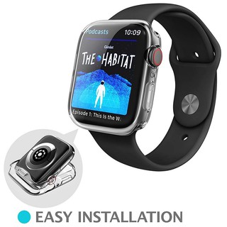 Bộ 2 case ốp dẻo silicon Hiệu i-Smile cho Apple Watch 40mm siêu mỏng (hạn chế va đập,bền đẹp) - Hàng chính hãng