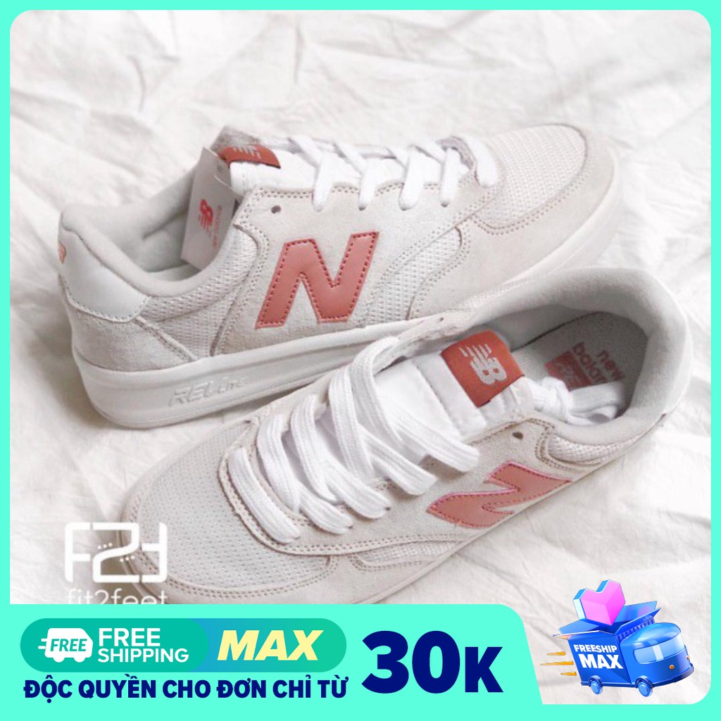 giày new balance trắng hồng