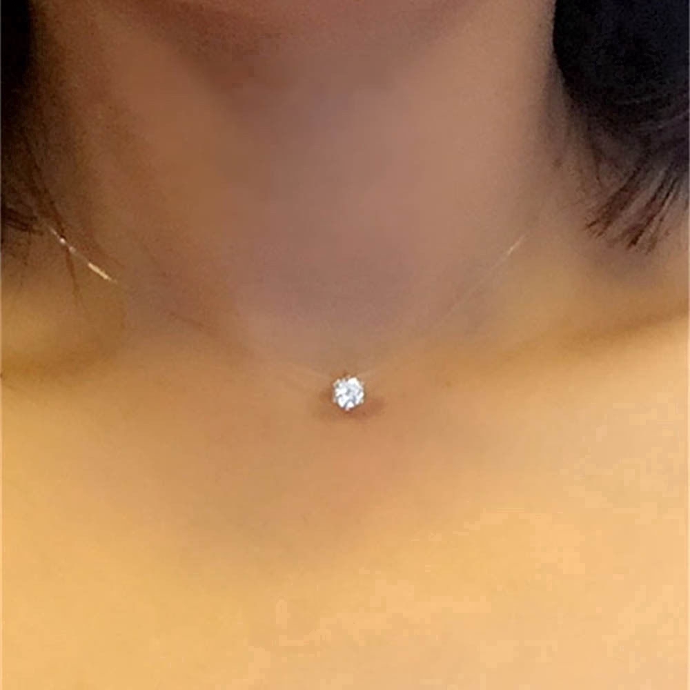 Dây chuyền đính đá Zircon