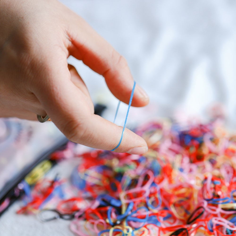 Túi thun cột tóc St.kunkka màu sắc ngọt ngào sử dụng 1 lần co giãn cho bé