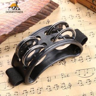 ❤OCEAN❤High Quality Cajon Box Drum Companion Hand Foot Jingle Tambourine Percussion Instruments