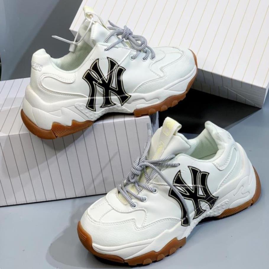 (FREESHIP + ẢNH THẬT 1.1) Giày 𝐌𝐋𝐁 Hàn Quốc NY đen đế nâu | BigBuy360 - bigbuy360.vn