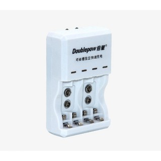 Bộ Sạc Pin đa năng Doublepow DP-D03 (sạc pin 9V, pin tiểu AA, pin đũa AAA)