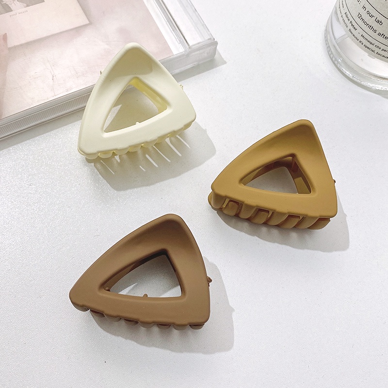 Kẹp Tóc Nhựa Acrylic Hình Cá Mập Đơn Giản