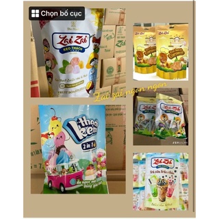 Tổng hợp thạch zai zai / kem zai zai / trà sữa trân châu / caramen