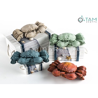 Gạt tàn thuốc độc lạ hình con cua phong cách biển GTT-01