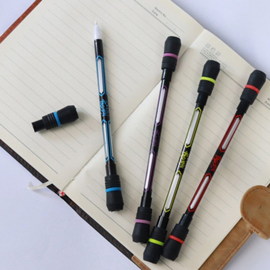 Gel Pen chống rơi Bút quay Gel chống rơi 0.5MM Đồ chơi cho học sinh Gel Pen Spinner