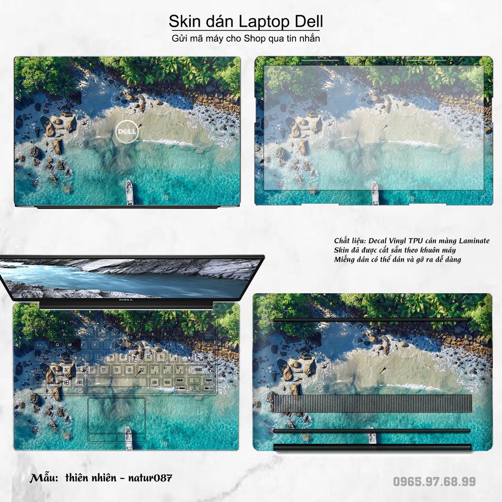 Skin dán Laptop Dell in hình thiên nhiên _nhiều mẫu 4 (inbox mã máy cho Shop)