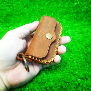 Ví Móc Khoá Dài, Da Bò Thật Handmade